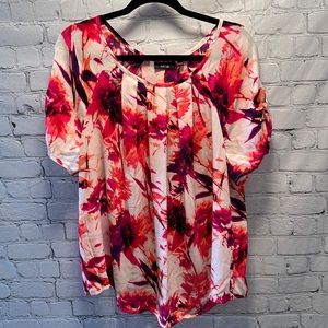 APT 9 CHIFFON SHEER BLOUSE